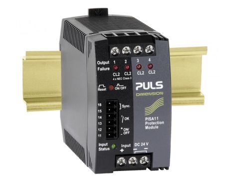 PULS | PISA11.CLASS2 | 24V、14.8A 電子式サーキットプロテクタ