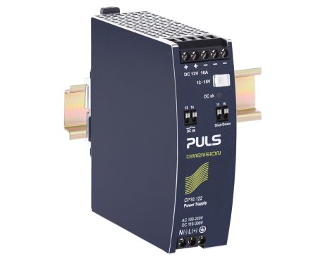 高価値セリー PULS | 単相DINレール電源 192W、12V、16A | CP10.122 タイムセール