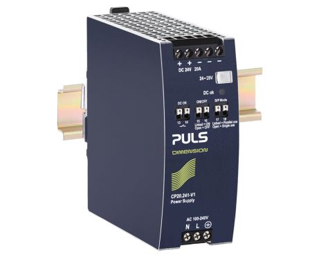 【70％OFF】 CP20.241-V1 | 480W, 24V, 20A 1-phase DIN rail power supply タイムセール