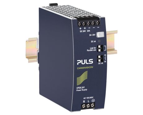 【売り切り御免！】 | CP20.241 PULS 480W, supply power rail DIN 1-phase 20A 24V, タイムセール