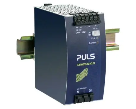 PULS - QS10.241 - 1-PHASE DIN-rail power supplies - With Plug connector